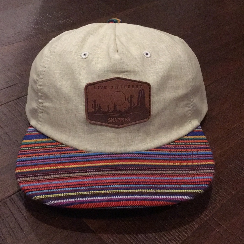 NWOT Snappies Flat-bill Aztec Print Hat